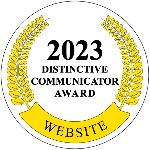 DCA 2023 Website Award Logo