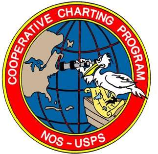 Cooperative Charting Program official emblem representing NOAA chart correction and navigation safety initiatives